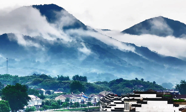 【舒城文旅】我在舒城 发现了一个水墨画里的温泉小镇