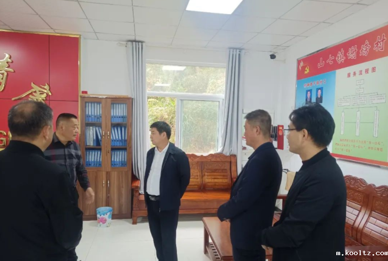 赵珞调研基层党建和人才建设工作