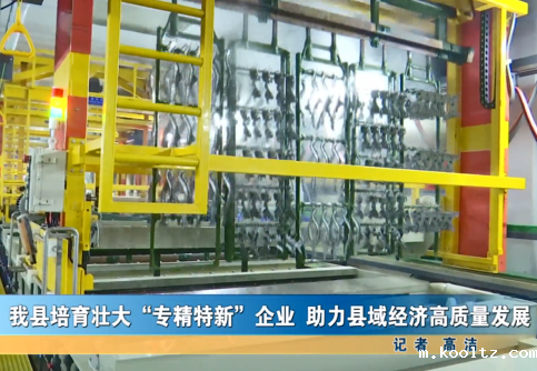 我县培育壮大“专精特新”企业 助力县域经济高质量发展